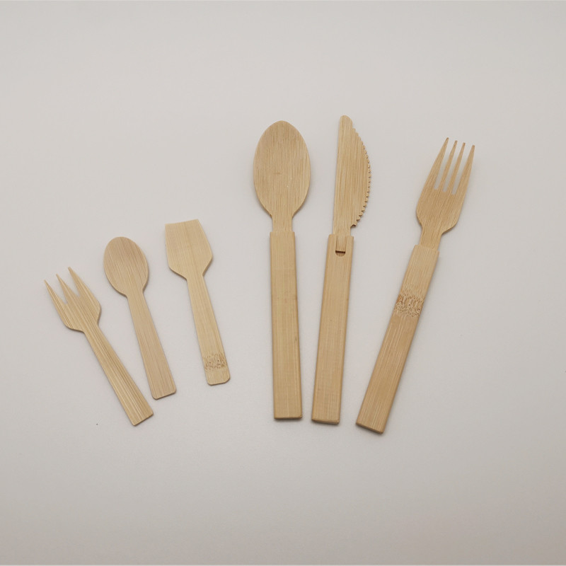 kasus perusahaan terbaru tentang 100% bambu hijau sendok, garpu, pisau 170mm